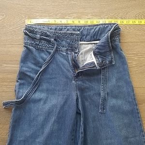 PAPER BAG summer jeans, wide leg